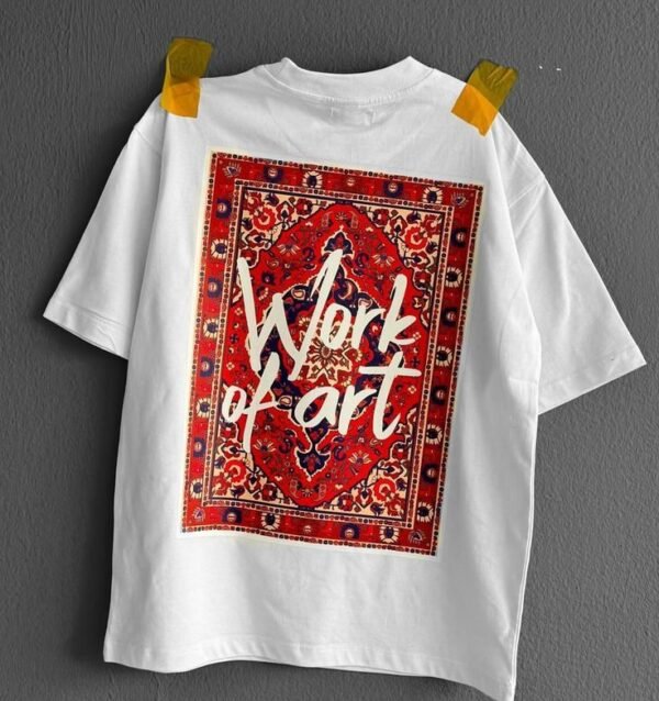 Work of Art Oversized T-shirt Limited Edtion