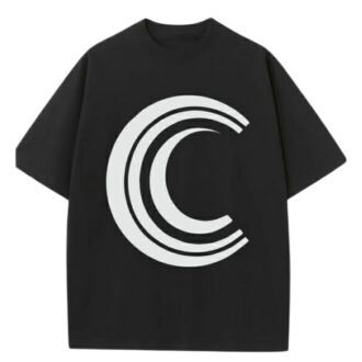 Clemori Unisex Black Brand T-shirt