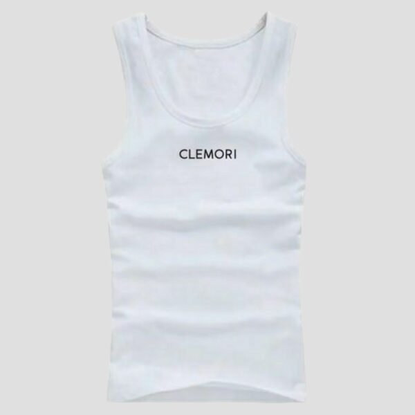 Clemori Classic White Tank-Top